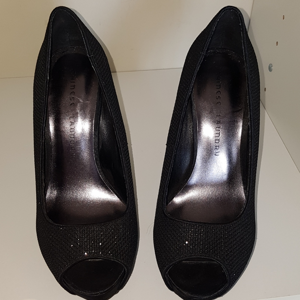Chinese Laundry peep toe platform pumps - Picture 7 of 8